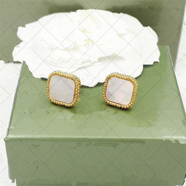 fashion vintage 4/four leaf clover charm stud earrings 14k gold plated designer earrings back mother-of-pearl silver hoop earring valentine&, Golden;silver
fashion vintage 4/four leaf clover charm stud earrings 14k gold plated designer earrings back mother-of-pearl silver hoop earring valentine&, Golden;silver