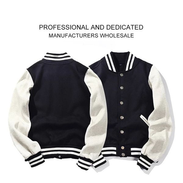 womens jackets mens baseball jacket fashion cotton university campus baseball uniform womens custom solid color wholesale 230707, Black;brown
womens jackets mens baseball jacket fashion cotton university campus baseball uniform womens custom solid color wholesale 230707, Black;brown