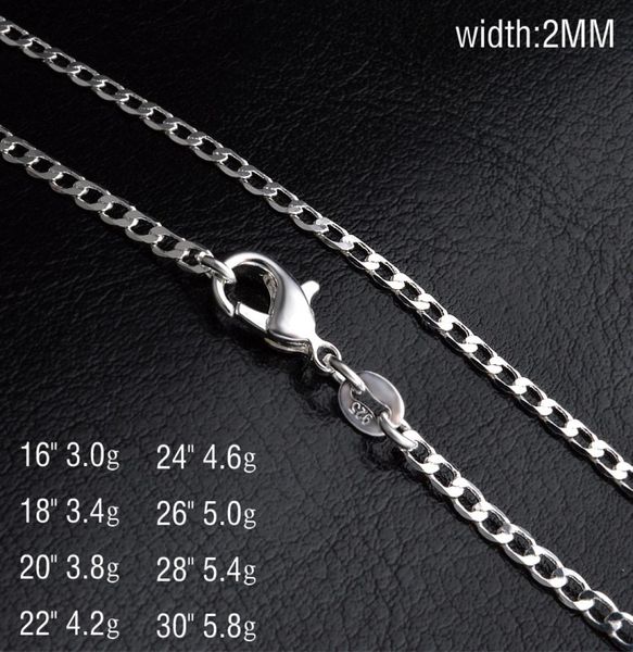 whole 2mm 925 sterling silver side chains necklace 16 18 20 22 24 26 28 30 inches fashion jewelry in bulk9325392
whole 2mm 925 sterling silver side chains necklace 16 18 20 22 24 26 28 30 inches fashion jewelry in bulk9325392