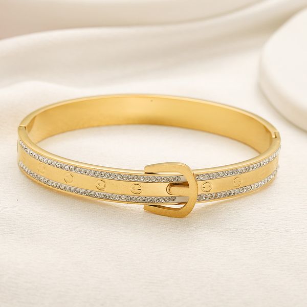 new designer love bangle stainless steel non fade gift bracelet 18k gold plated jewelry 2023 wedding party designer bracelet wholesale, Black
new designer love bangle stainless steel non fade gift bracelet 18k gold plated jewelry 2023 wedding party designer bracelet wholesale, Black