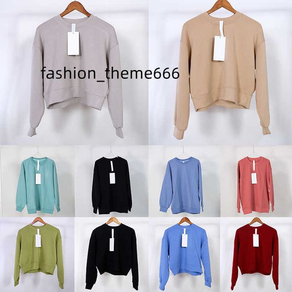 yoga clothes simple and generous autumn womens designers hoodies sweater sports round neck long sleeve casual loose sweatshirts, Black
yoga clothes simple and generous autumn womens designers hoodies sweater sports round neck long sleeve casual loose sweatshirts, Black