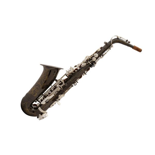 alto e-flat black nickel plated keys saxophone sax
alto e-flat black nickel plated keys saxophone sax