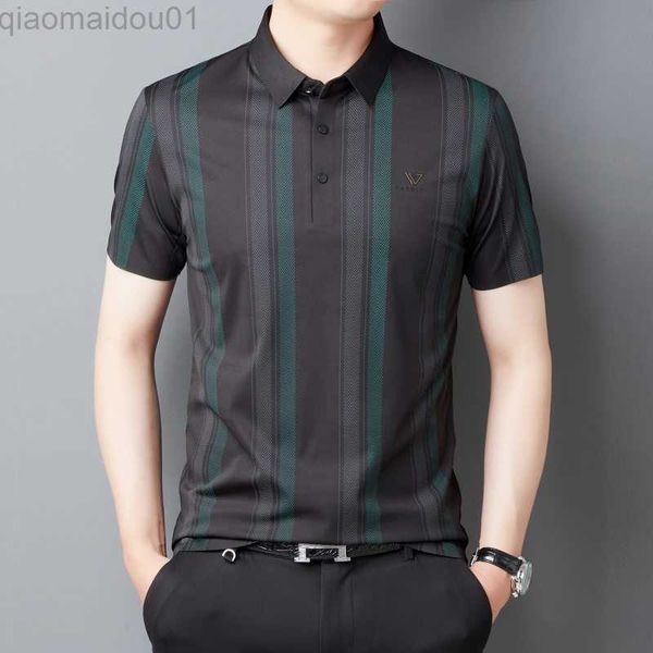 men's t-shirts minglu seamless summer men's polo shirts luxury short sleeve vertical stripe party male t-shirts smart casual golf, White;black
men's t-shirts minglu seamless summer men's polo shirts luxury short sleeve vertical stripe party male t-shirts smart casual golf, White;black