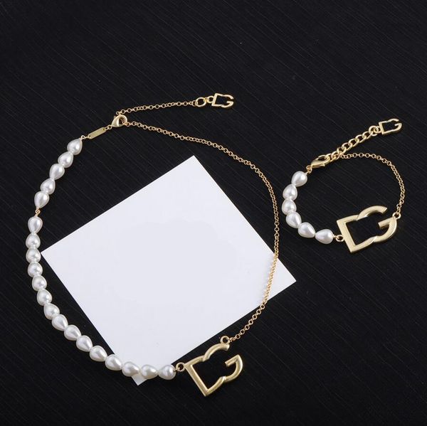 exquisite wedding designer choker necklace pearl chain 18k plated letter pendants statement fashion womens necklaces wedding jewelry accesso, Golden;silver
exquisite wedding designer choker necklace pearl chain 18k plated letter pendants statement fashion womens necklaces wedding jewelry accesso, Golden;silver