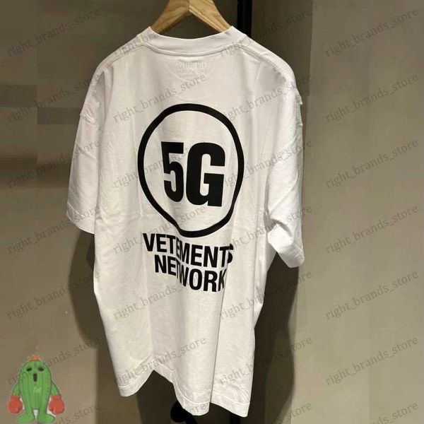 men's t-shirts 23ss oversize vetements tshirts 5g print round neck short sleeve loose vtm t-shirts for men women t230707, White;black
men's t-shirts 23ss oversize vetements tshirts 5g print round neck short sleeve loose vtm t-shirts for men women t230707, White;black