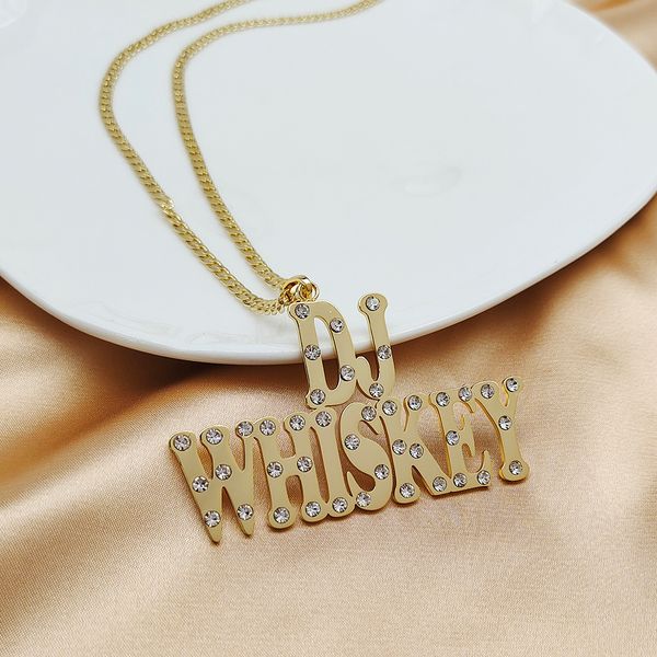pendant necklaces crystal big letters necklace for women men custom jewelry name numbers personalized with zirconia 230707, Silver
pendant necklaces crystal big letters necklace for women men custom jewelry name numbers personalized with zirconia 230707, Silver