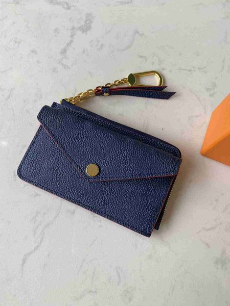 recto verso leather card holders with zippy coin purse small wallet women