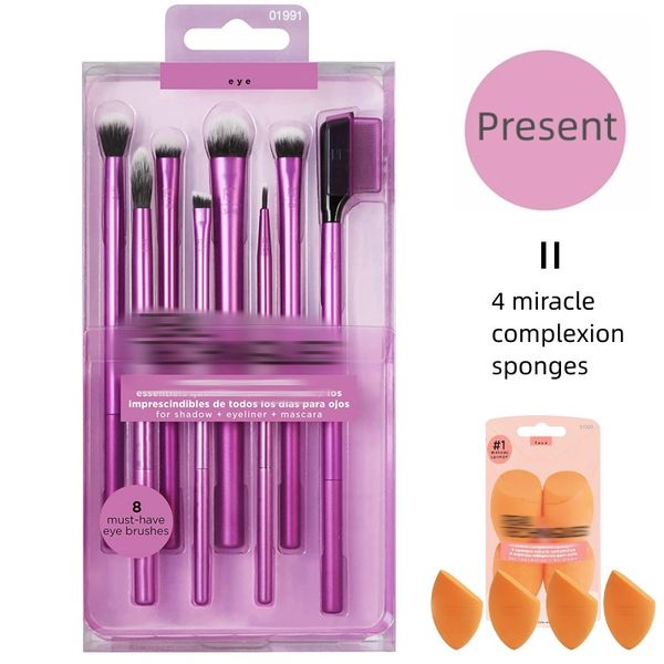 real thchniqus rt brushes makeup set 1991 powder eyeshadow blush blending brush mak make up tools