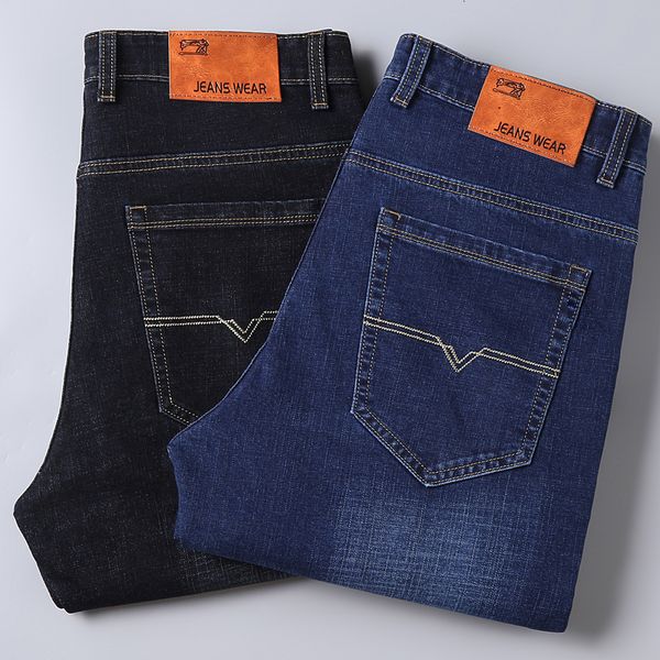 mens jeans autumn winter thick cotton stretch slim straight casual denim pants male trousers daily allmatch 230706, Blue
mens jeans autumn winter thick cotton stretch slim straight casual denim pants male trousers daily allmatch 230706, Blue
