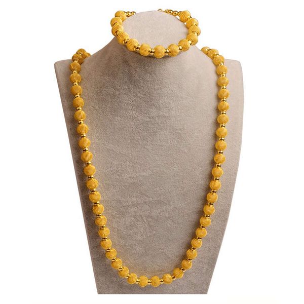 anniyo 82cm beads necklace and 24cm bracelets for women fashion gold color ball jewelry party sets (ball size 1.2cm) #103606, Slivery;golden
anniyo 82cm beads necklace and 24cm bracelets for women fashion gold color ball jewelry party sets (ball size 1.2cm) #103606, Slivery;golden