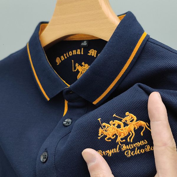 men's polos high end brand polo shirt men's short sleeve summer breathable solid color embroidery t-shirt casual business paul shi, White;black
men's polos high end brand polo shirt men's short sleeve summer breathable solid color embroidery t-shirt casual business paul shi, White;black