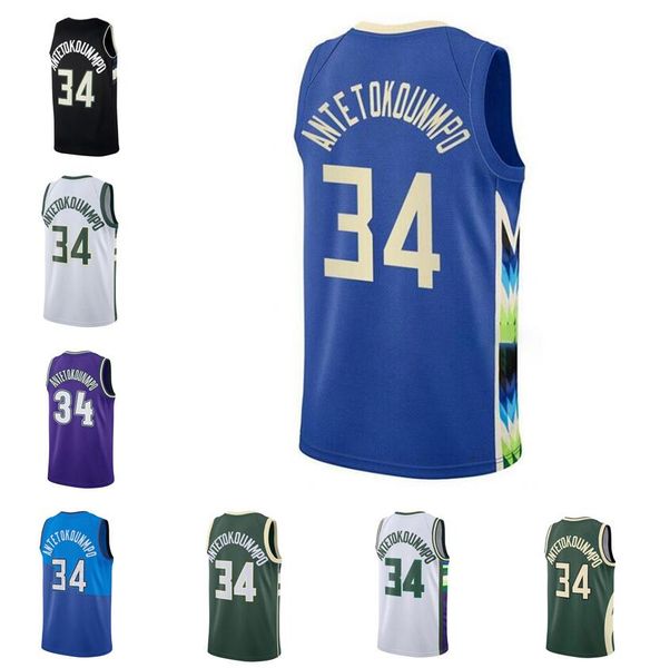 stitched giannis antetokounmpo #34 basketball jersey green white blue purple men women youth s-6xl city jerseys, Black;red
stitched giannis antetokounmpo #34 basketball jersey green white blue purple men women youth s-6xl city jerseys, Black;red