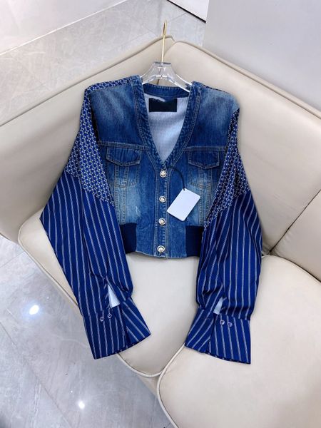 ba1 main home women's outerwear jackets coats luxury brand designer anagram logo denim classical houndstooth jacket denim vintage blue, Black;brown
ba1 main home women's outerwear jackets coats luxury brand designer anagram logo denim classical houndstooth jacket denim vintage blue, Black;brown