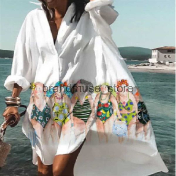 casual dresses summer new style beach dwarf independent fashion casual loose collar medium long shirt women's dress j230707, Black;gray
casual dresses summer new style beach dwarf independent fashion casual loose collar medium long shirt women's dress j230707, Black;gray