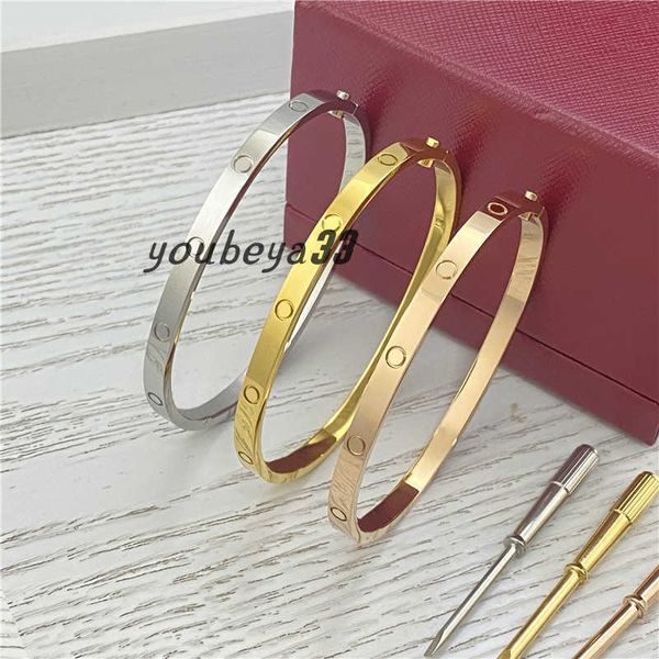 4mm designer bracelet for women high end love screw bracelets luxury fashion bangle titanium steel diamond bracelet designer jewelry gifts, Black
4mm designer bracelet for women high end love screw bracelets luxury fashion bangle titanium steel diamond bracelet designer jewelry gifts, Black