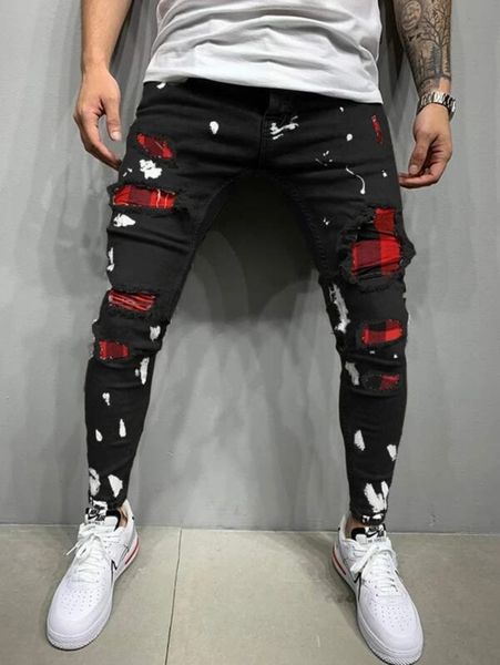 mens jeans summer patchwork color zipper access control slim hole hiphop denim jacket 230706, Blue
mens jeans summer patchwork color zipper access control slim hole hiphop denim jacket 230706, Blue