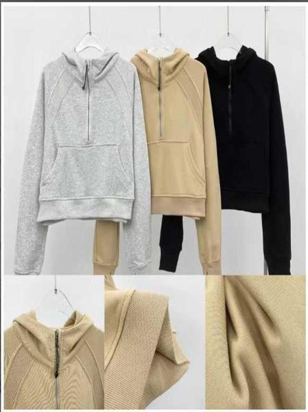 women039s hoodies sweatshirts designer womens sport jacket half zipper yoga coat quick dry fitness running s hoo1382364, Black
women039s hoodies sweatshirts designer womens sport jacket half zipper yoga coat quick dry fitness running s hoo1382364, Black
