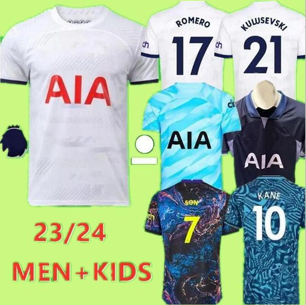 tottenham 23 24 kane son richarlison soccer jerseys pedro porro kulusevski hojbjerg away perisic danjuma romero football kit shirt bentancur, Black;yellow
tottenham 23 24 kane son richarlison soccer jerseys pedro porro kulusevski hojbjerg away perisic danjuma romero football kit shirt bentancur, Black;yellow