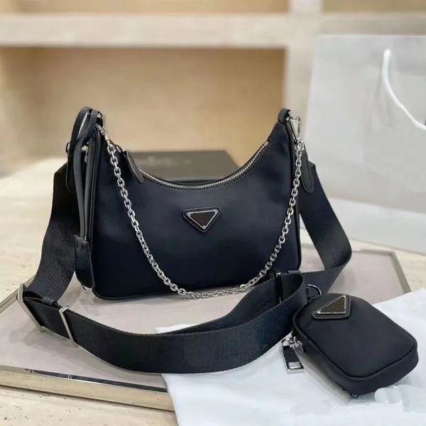 designer nylon bag shoulder bags chain canvas messenger crossbody women handbags luxury bag composite tote 2 pieces coin purse mm black, Black;red
designer nylon bag shoulder bags chain canvas messenger crossbody women handbags luxury bag composite tote 2 pieces coin purse mm black, Black;red