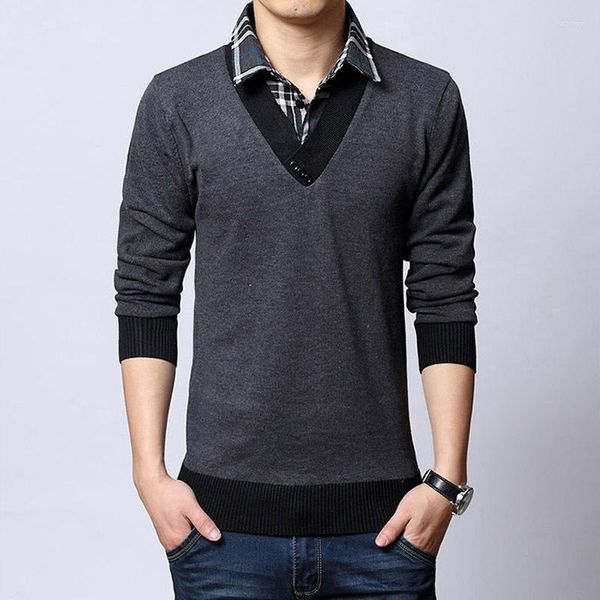 men's sweaters freight fashion pullover long-sleeved sweater autumn and winter shirts cotton collar knitwear, White;black
men's sweaters freight fashion pullover long-sleeved sweater autumn and winter shirts cotton collar knitwear, White;black