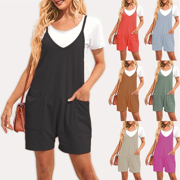 2023 european american women's jumpsuits clothing popular rompers zipper pocket suspender pants jumpsuit with straps overall, Black;white
2023 european american women's jumpsuits clothing popular rompers zipper pocket suspender pants jumpsuit with straps overall, Black;white