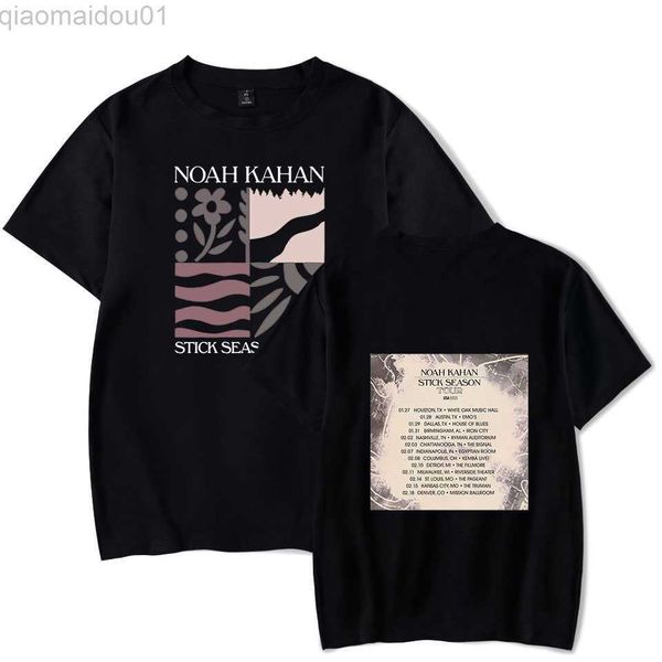 men's t-shirts noah kahan stick season 2023 merch short sleeve t-shirt 100% cotton women men 2023 new tee l230707, White;black
men's t-shirts noah kahan stick season 2023 merch short sleeve t-shirt 100% cotton women men 2023 new tee l230707, White;black