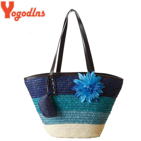 evening bags yogodlns knitted straw bag summer flower bohemia fashion women's handbags color stripes shoulder bags beach big tote 23070
evening bags yogodlns knitted straw bag summer flower bohemia fashion women's handbags color stripes shoulder bags beach big tote 23070