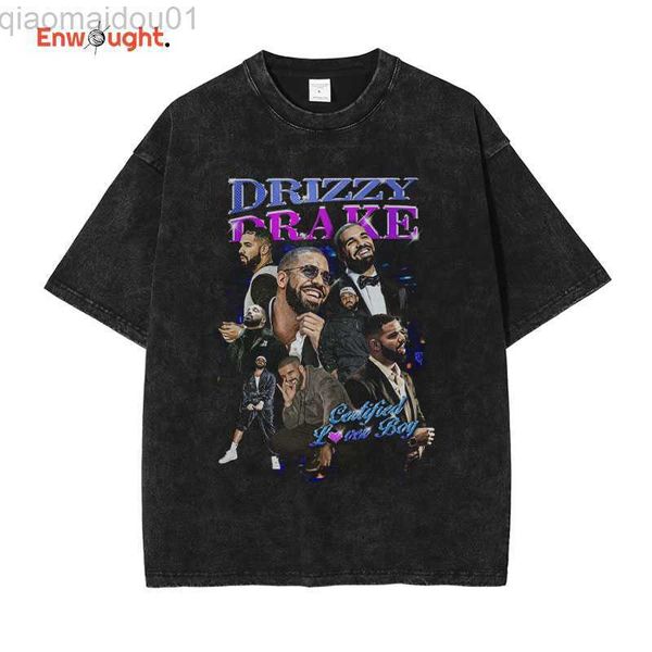 men's t-shirts drake graham t shirt hip hop rapper singer drizzy tees vintage washed short sleeve oversized t-shirt harajuku streetwear, White;black
men's t-shirts drake graham t shirt hip hop rapper singer drizzy tees vintage washed short sleeve oversized t-shirt harajuku streetwear, White;black