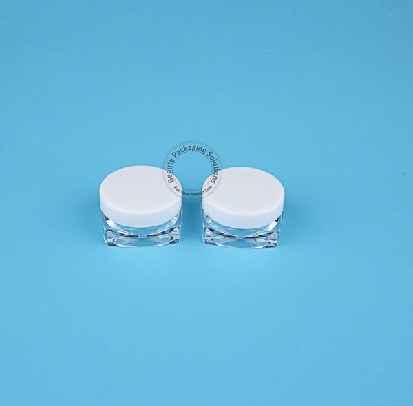 500pcs/lot wholesale 3g empty pstic cream jar white bck lid eyeshadow cosmetic container small refilble pot mini bottle5008667
500pcs/lot wholesale 3g empty pstic cream jar white bck lid eyeshadow cosmetic container small refilble pot mini bottle5008667