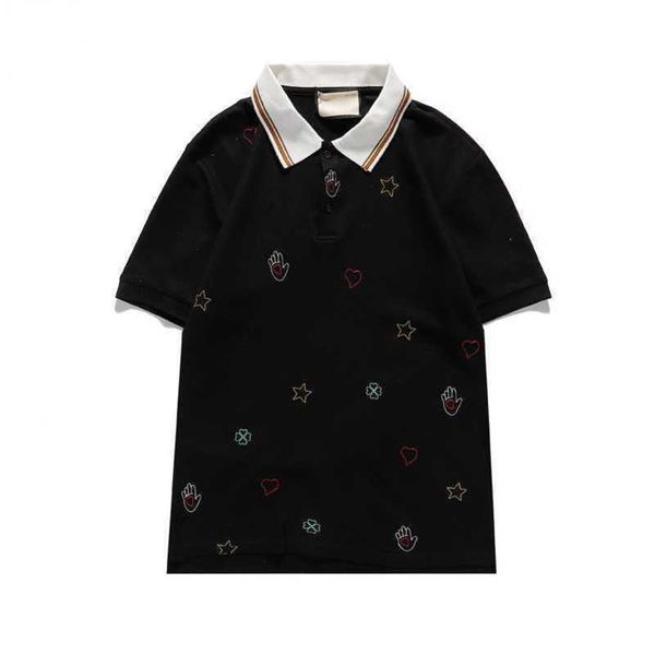 embroidered polo shirts letters mens t-shirts fashion clothing short sleeve calssic tshirt black white business casual tee, White;black
embroidered polo shirts letters mens t-shirts fashion clothing short sleeve calssic tshirt black white business casual tee, White;black