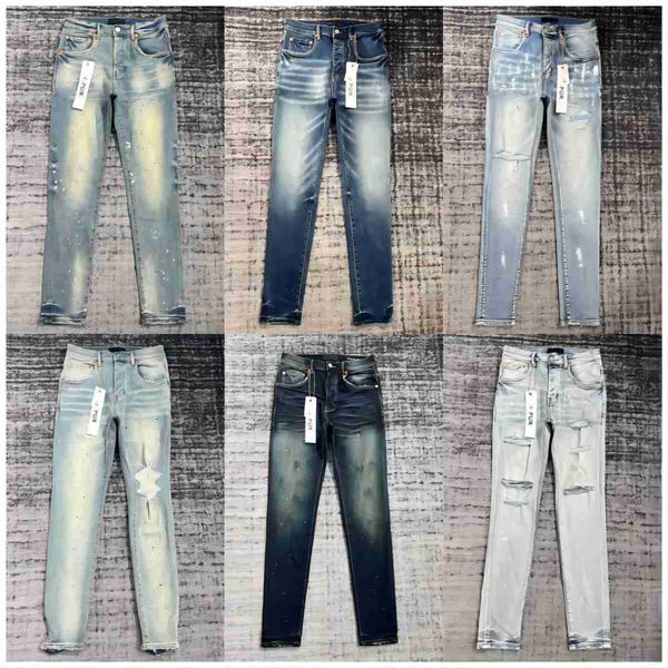 purple designer jeans pants mens pantalones ripped straight regular denim tears washed old long hol rntx luxury brand, Blue
purple designer jeans pants mens pantalones ripped straight regular denim tears washed old long hol rntx luxury brand, Blue