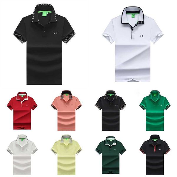 style mens designer clothing mens t shirt polos fashion brand bos summer business leisure polo shirts running outdoor short sleeve sportswea, White;black
style mens designer clothing mens t shirt polos fashion brand bos summer business leisure polo shirts running outdoor short sleeve sportswea, White;black