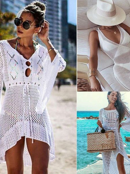 capris cover up bikini women swimsuit coverup beach bathing suit beach wear knitting swimwear mesh beach dress tunic robe, Black;white
capris cover up bikini women swimsuit coverup beach bathing suit beach wear knitting swimwear mesh beach dress tunic robe, Black;white