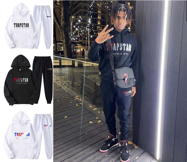trapstar tracksuit hoodie tra pstar full rainbow towel embroidery decoding hooded sportswear men and women suit, Black
trapstar tracksuit hoodie tra pstar full rainbow towel embroidery decoding hooded sportswear men and women suit, Black