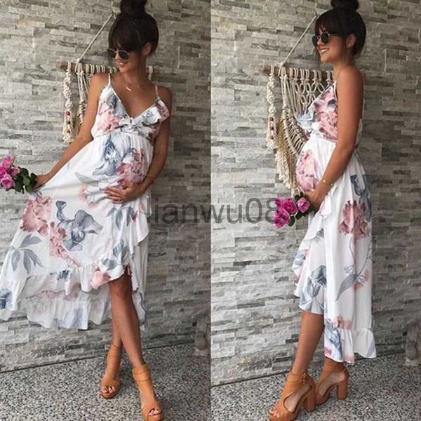 maternity dresses maternity dress ruffled pregnancy clothes print maternity clothes elegant loose irregular maternity clothes plus size maxi, White
maternity dresses maternity dress ruffled pregnancy clothes print maternity clothes elegant loose irregular maternity clothes plus size maxi, White