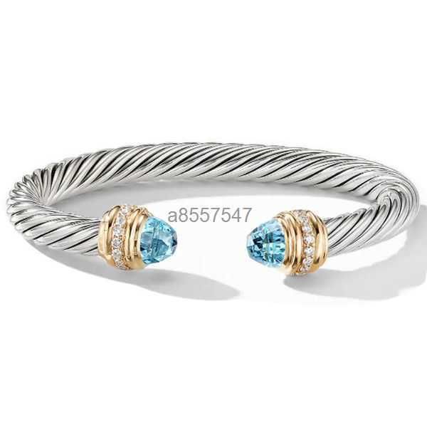 bangle brillian luxury wire twisted aaa zircon stainless steel bracelet women nonoxidizable jewelry prom party accessories gift 221024 4dgoe, Black