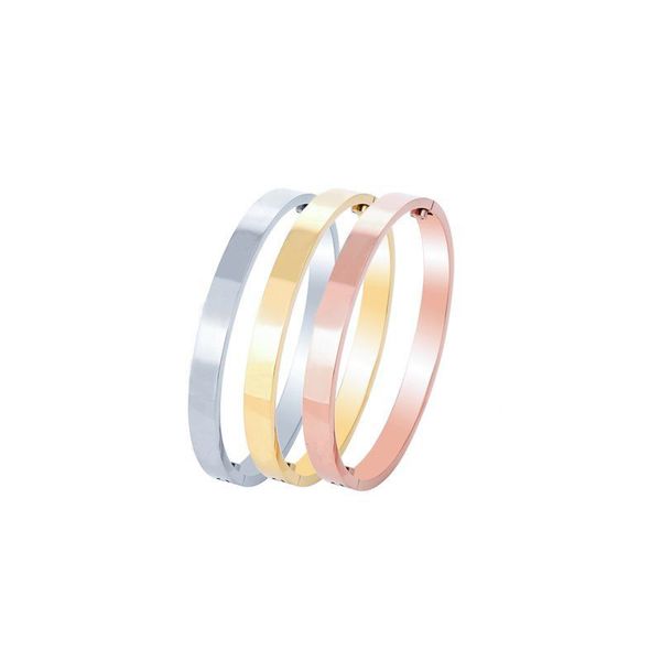 trendy love bracelet luxury designer bracelets mens women jewelry 6mm fashion diamond bangle simple wedding gift plated silver gold bracelet, Golden;silver
trendy love bracelet luxury designer bracelets mens women jewelry 6mm fashion diamond bangle simple wedding gift plated silver gold bracelet, Golden;silver