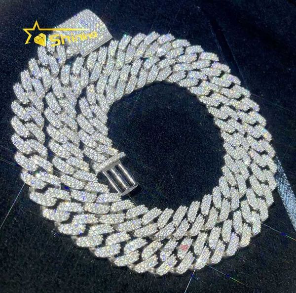 stock drop shipping silver 925 men fashion white gold solid heavy thick 13mm iced out diamond moissanite cuban chain
stock drop shipping silver 925 men fashion white gold solid heavy thick 13mm iced out diamond moissanite cuban chain