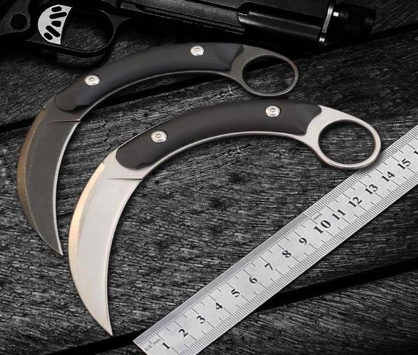 outdoor self-defense tactical combat knives sharp d2 fixed blade cs go claw knife survival straight hunting pocket edc284k5355451
outdoor self-defense tactical combat knives sharp d2 fixed blade cs go claw knife survival straight hunting pocket edc284k5355451