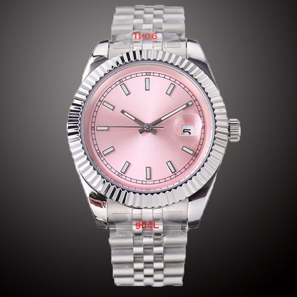 fashion womens pink watch automatic machinery 2813 automatic 904l stainless steel band 41mm mens watch designer couple luxury watch date wri, Slivery;brown
fashion womens pink watch automatic machinery 2813 automatic 904l stainless steel band 41mm mens watch designer couple luxury watch date wri, Slivery;brown