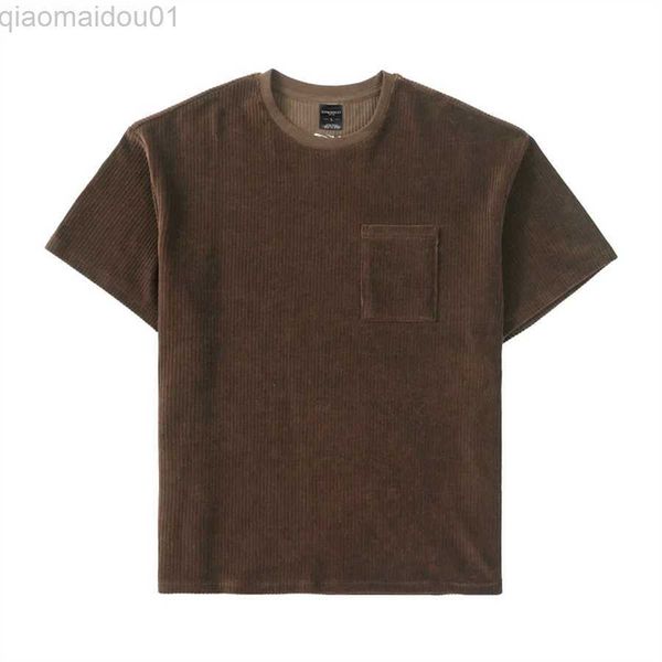 men's t-shirts 2023 summer crew neck pocket solid ribbed corduroy t shirts men clothes leisure fashion mens casual short sleeve loose, White;black
men's t-shirts 2023 summer crew neck pocket solid ribbed corduroy t shirts men clothes leisure fashion mens casual short sleeve loose, White;black