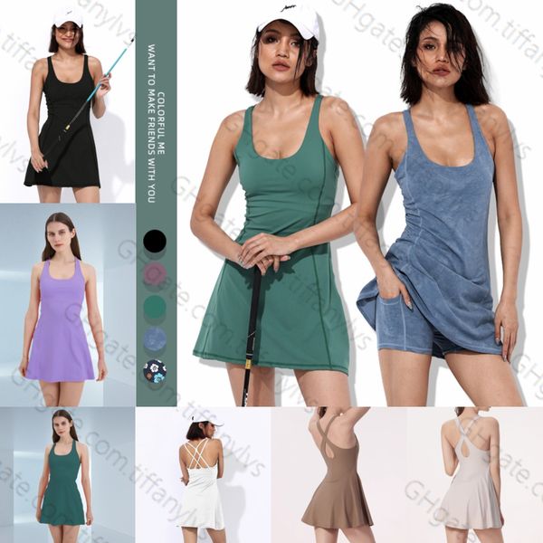 lulus yoga wear women's tennis sports skirt and pants set anti-light with chest pad badminton fitness long dresses
lulus yoga wear women's tennis sports skirt and pants set anti-light with chest pad badminton fitness long dresses