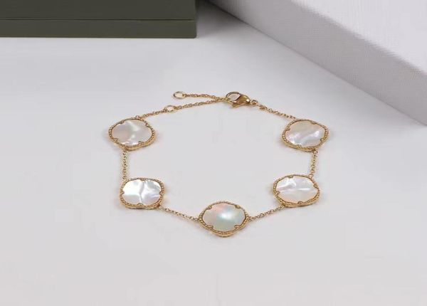 12 styles mix women designer bangles titanium steel cssic five four-leaf flowers bracelet luxury couple bracelets dy party gifts wholesale41, Black
12 styles mix women designer bangles titanium steel cssic five four-leaf flowers bracelet luxury couple bracelets dy party gifts wholesale41, Black