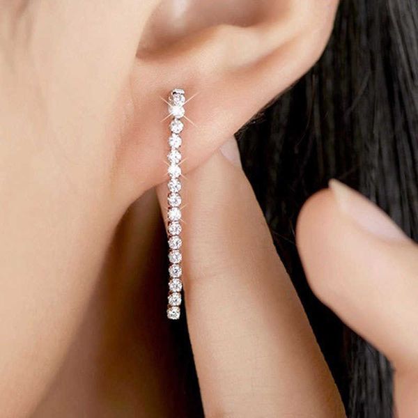 simple dangle earringdrop drop earringcrystal earring women single row zircon tassels earings for bridal girl white gold bling cz cubic zirc, Silver
simple dangle earringdrop drop earringcrystal earring women single row zircon tassels earings for bridal girl white gold bling cz cubic zirc, Silver