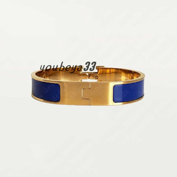 classic h bracelet designer 18k gold bangle luxury brand enamel bracelet for men women birthday mother' day jewelry holiday gifts, Black
classic h bracelet designer 18k gold bangle luxury brand enamel bracelet for men women birthday mother' day jewelry holiday gifts, Black