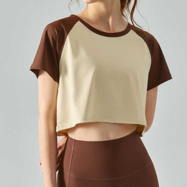 designer lulus women t shirt matching contrasting sports loose casual raglan sleeves yoga short sleeved tshirt fitness suit with original fa, White
designer lulus women t shirt matching contrasting sports loose casual raglan sleeves yoga short sleeved tshirt fitness suit with original fa, White