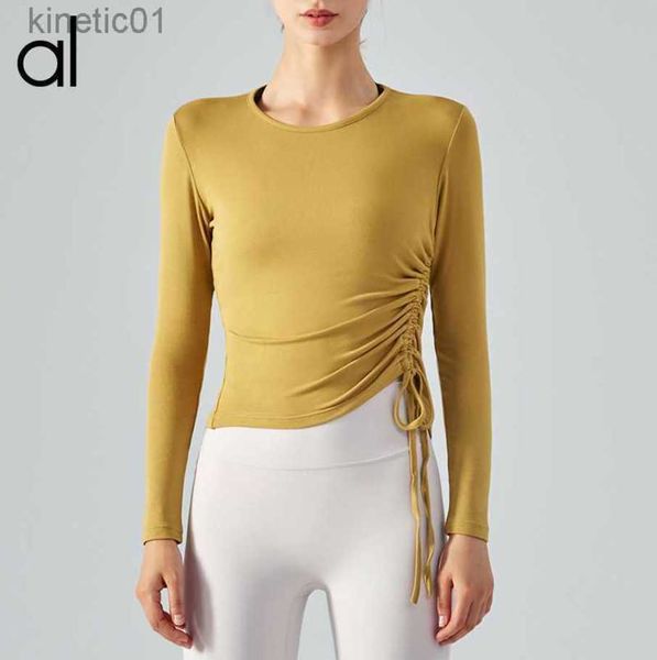 desginer alo yoga t shirt autumn new running sports fitness breathable quick-drying tight women's solid round neck pullover long sleeve, White
desginer alo yoga t shirt autumn new running sports fitness breathable quick-drying tight women's solid round neck pullover long sleeve, White