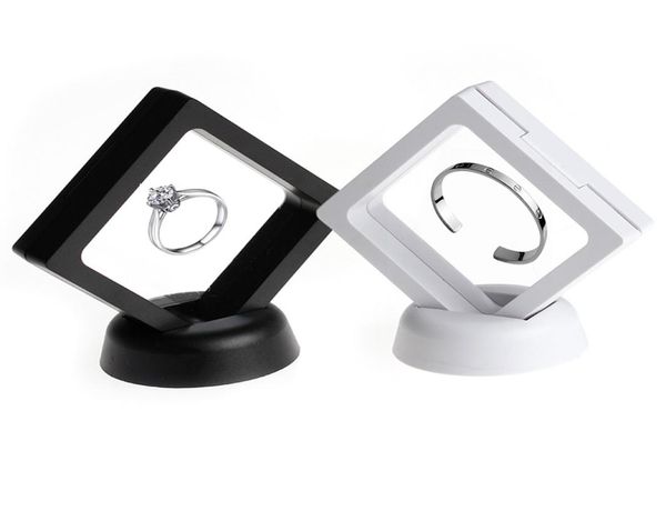 black white plastic suspended floating display case earring coin gems ring jewelry storage stand holder box7083200
black white plastic suspended floating display case earring coin gems ring jewelry storage stand holder box7083200