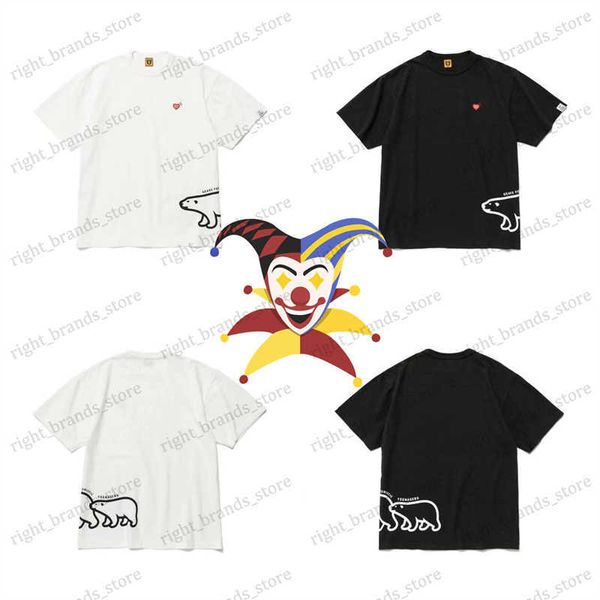 men's t-shirts human made girls dont cry t shirt men women bamboo cotton polar bear printing tees t230707, White;black
men's t-shirts human made girls dont cry t shirt men women bamboo cotton polar bear printing tees t230707, White;black