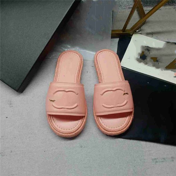 fashion slippers 2023 channel luxury design summer men's and women's flats thick soled leather rubber lettering logo casual cartoo, Black
fashion slippers 2023 channel luxury design summer men's and women's flats thick soled leather rubber lettering logo casual cartoo, Black